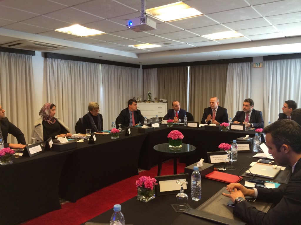 Minister Isola addressing financial services professionals in Marrakech (Medium).JPG